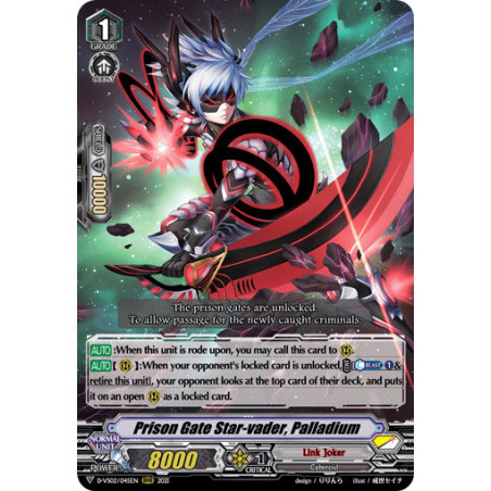 Vanguard_TCG_card_D-VS02_045_RRR_Prison_Gate_Star-vader_Palladium_V_Clan_Collection_Vol.2