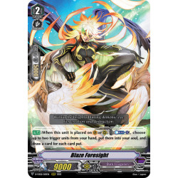 Vanguard_TCG_card_D-VS02_051_RRR_Blaze_Foresight_V_Clan_Collection_Vol.2