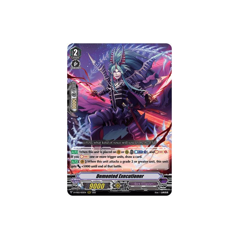Vanguard_TCG_card_D-VS02_055_RRR_Demonted_Executioner_V_Clan_Collection_Vol.2