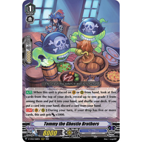 Vanguard_TCG_card_D-VS02_068_RRR_Tommy_the_Ghostie_Brothers_V_Clan_Collection_Vol.2