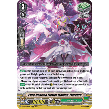 Vanguard_TCG_card_D-VS02_081_RRR_Pure-hearted_Flower_Maiden_Fiorenza_V_Clan_Collection_Vol.2