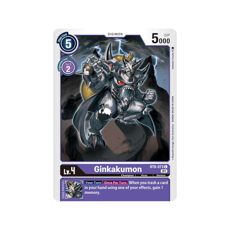 Digimon_TCG_BT6-073_Ginkakumon_Common_Double_Diamond_Card_Game