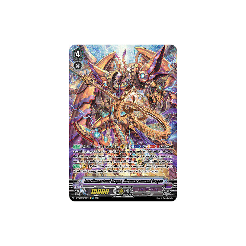 Vanguard_TCG_card_D-VS02_SP09_SP_Interdimensional_Dragon_Chronoscommand_Dragon_V_Clan_Collection_Vol.2