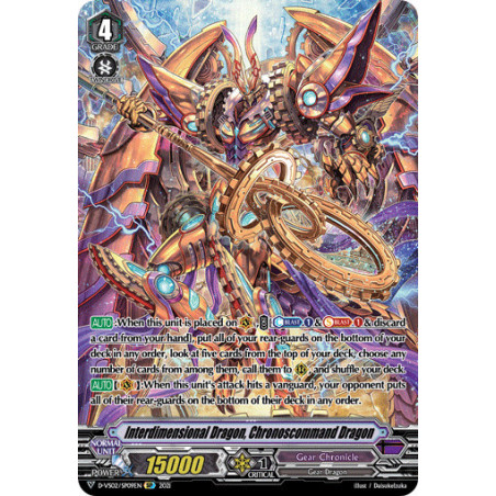 Vanguard_TCG_card_D-VS02_SP09_SP_Interdimensional_Dragon_Chronoscommand_Dragon_V_Clan_Collection_Vol.2