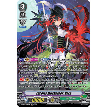 Vanguard_TCG_card_D-VS02_SP12_SP_Lycoris_Musketeer_Vera_V_Clan_Collection_Vol.2