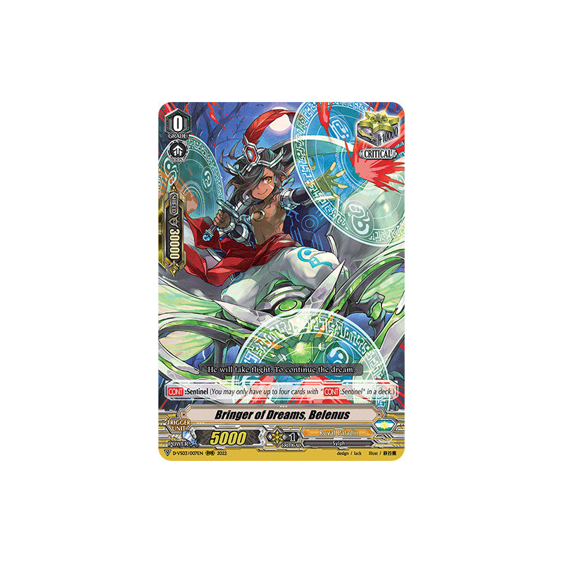 Vanguard_TCG_card_D-VS03_007_RRR_Bringer_of_Dreams_Belenus_V_Clan_Collection_Vol.3