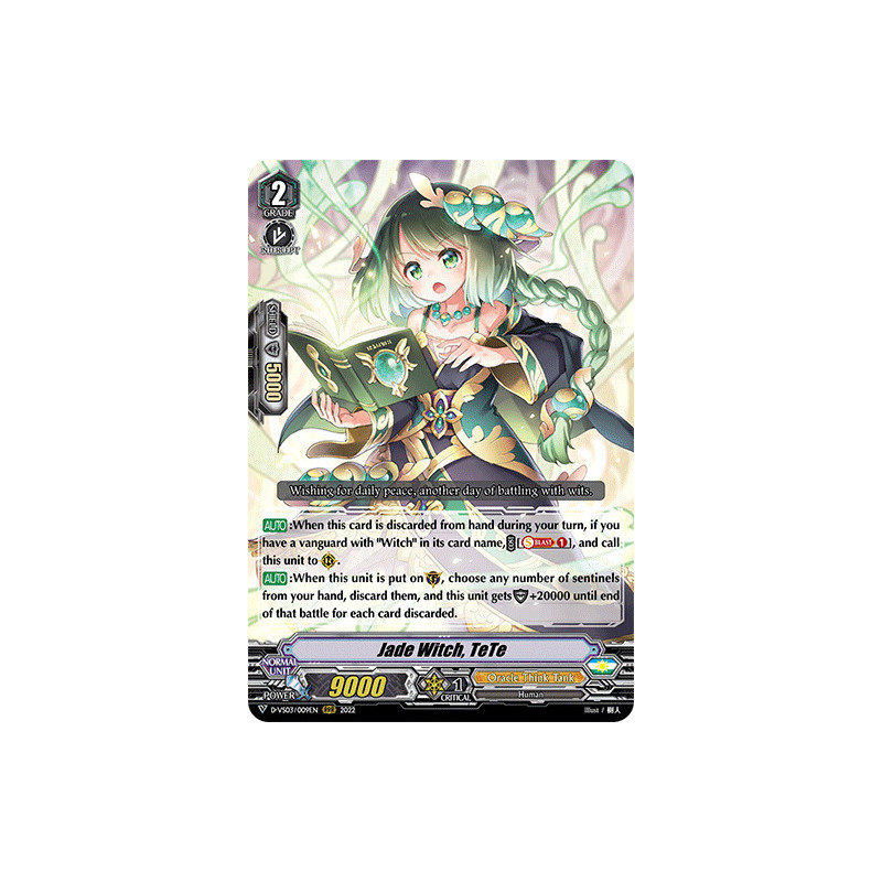 Vanguard_TCG_card_D-VS03_009_RRR_Jade_Witch_TeTe_V_Clan_Collection_Vol.3