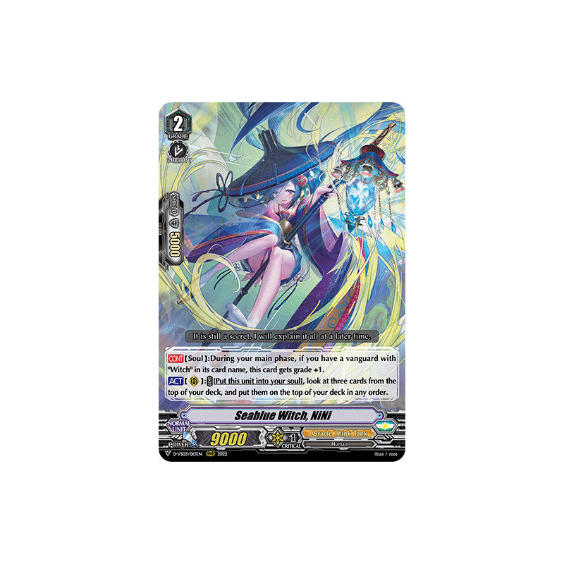 Vanguard_TCG_card_D-VS03_013_RRR_Seablue_Witch_NiNi_V_Clan_Collection_Vol.3