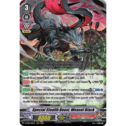 Vanguard_TCG_card_D-VS03_031_RRR_Special_Stealth_Beast_Weasel_Black_V_Clan_Collection_Vol.3