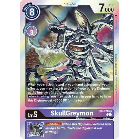 Digimon_TCG_BT6-078_SkullGreymon_Super_Rare_Double_Diamond_Card_Game