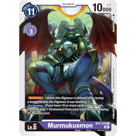 Digimon_TCG_BT6-079_Murmukusmon_Common_Double_Diamond_Card_Game