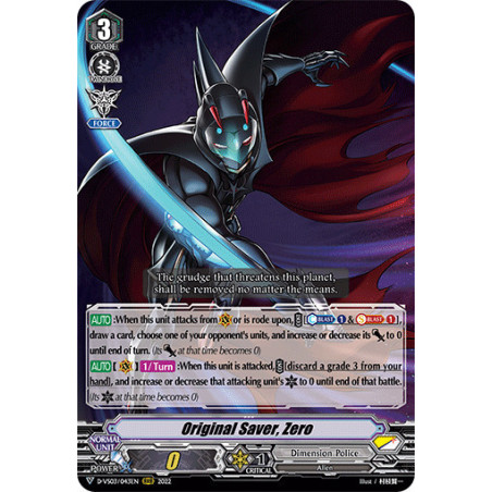 Vanguard_TCG_card_D-VS03_043_RRR_Original_Saver_Zero_V_Clan_Collection_Vol.3