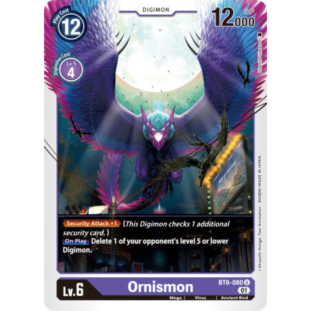 Digimon_TCG_BT6-080_Ornismon_Uncommon_Double_Diamond_Card_Game