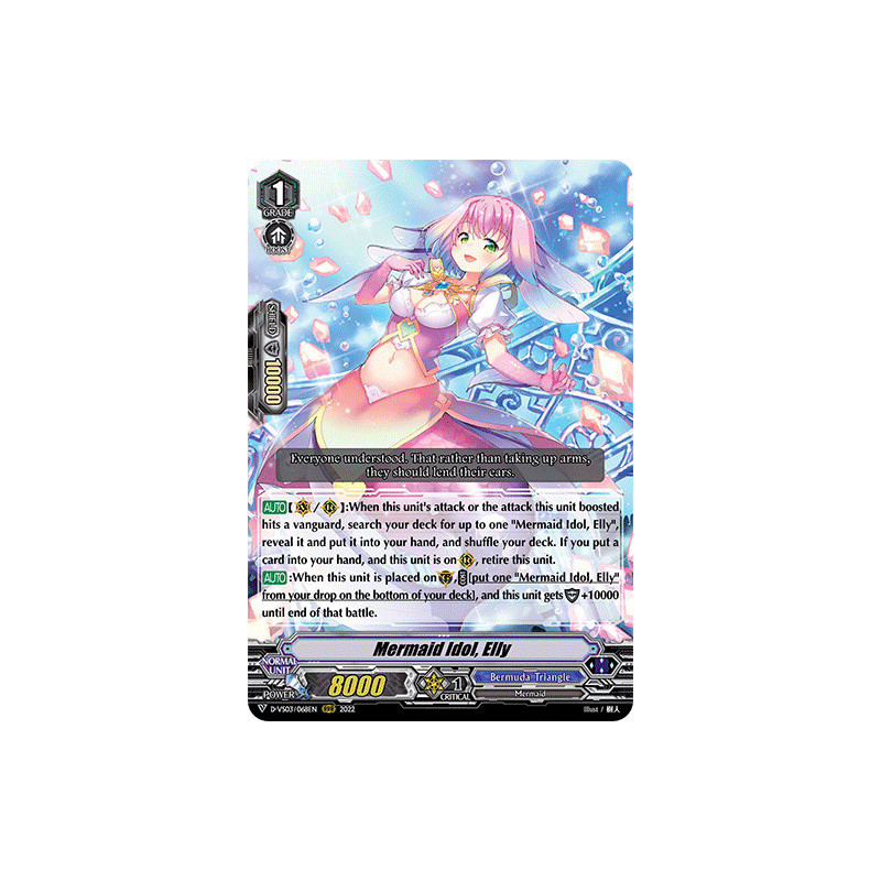 Vanguard_TCG_card_D-VS03_068_RRR_Mermaid_Idol_Elly_V_Clan_Collection_Vol.3
