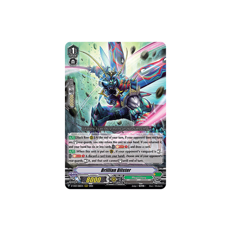Vanguard_TCG_card_D-VS03_080_RRR_Brillian_Blister_V_Clan_Collection_Vol.3