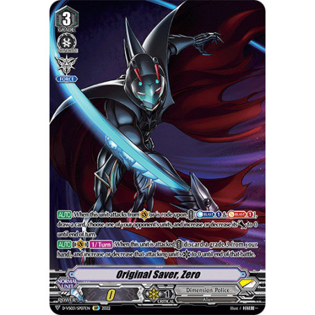 Vanguard_TCG_card_D-VS03_SP07_SP_Original_Saver_Zero_V_Clan_Collection_Vol.3