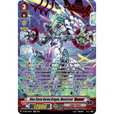 Vanguard_TCG_card_D-VS03_SP11_SP_Blue_Storm_Karma_Dragon_Maelstrom_Яeverse_V_Clan_Collection_Vol.3