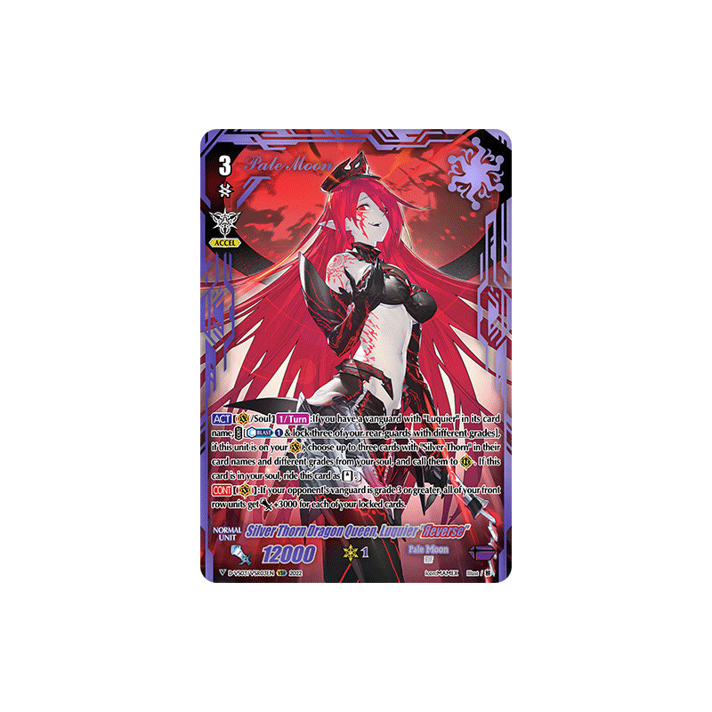 Vanguard_TCG_card_D-VS03_VSR03_VSR_Silver_Thorn_Dragon_Queen_Luquier_Яeverse_V_Clan_Collection_Vol.3