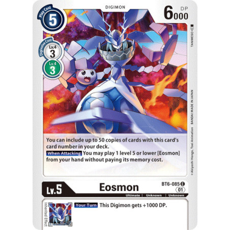 Digimon_TCG_BT6-085_Eosmon_Common_Double_Diamond_Card_Game