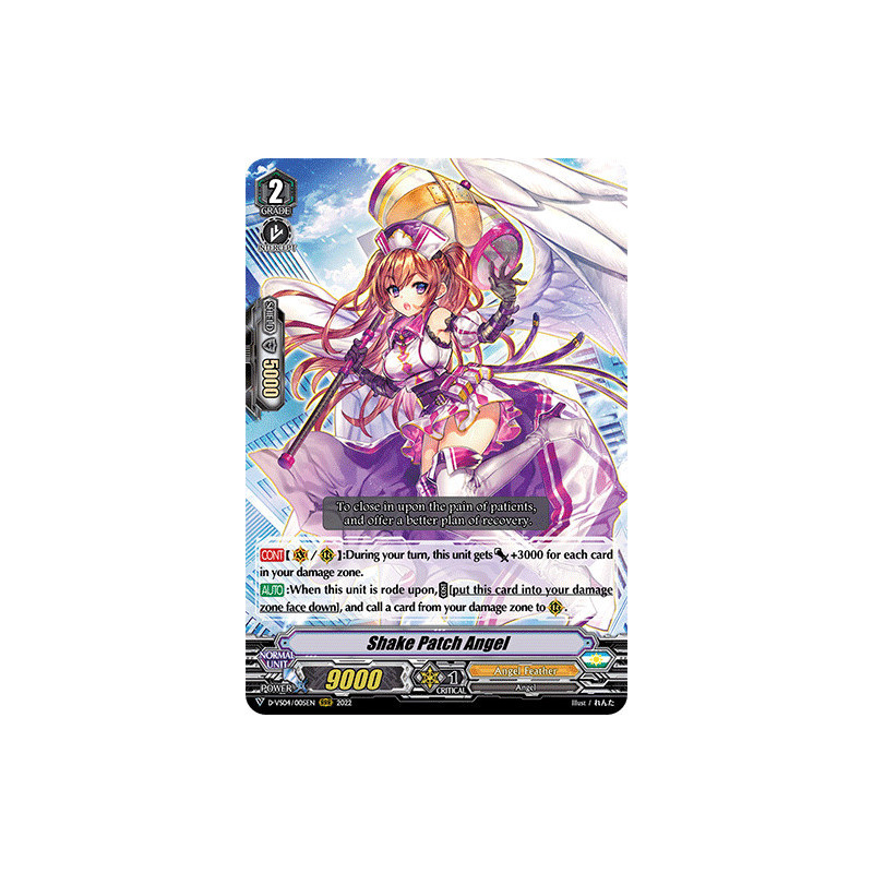 Vanguard_TCG_card_D-VS04_005_RRR_Shake_Patch_Angel_V_Clan_Collection_Vol.4