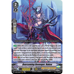 Vanguard_TCG_card_D-VS04_009_RRR_Overcoming_Revenger_Rukea_V_Clan_Collection_Vol.4