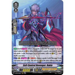 Vanguard_TCG_card_D-VS04_010_RRR_Self-Control_Revenger_Rakia_V_Clan_Collection_Vol.4