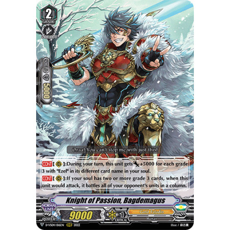 Vanguard_TCG_card_D-VS04_016_RRR_Knight_of_Passion_Bagdemagus_V_Clan_Collection_Vol.4