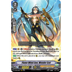 Vanguard_TCG_card_D-VS04_019_RRR_Flame_Wind_Lion_Wonder_Ezel_V_Clan_Collection_Vol.4