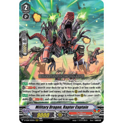 Vanguard_TCG_card_D-VS04_030_RRR_Military_Dragon_Raptor_Captain_V_Clan_Collection_Vol.4