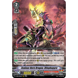 Vanguard_TCG_card_D-VS04_032_RRR_Zealous_Horn_Dragon_Dilophopyro_V_Clan_Collection_Vol.4