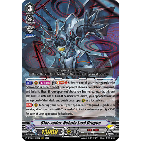 Vanguard_TCG_card_D-VS04_043_RRR_Star-vader_Nebula_Lord_Dragon_V_Clan_Collection_Vol.4