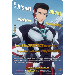 Vanguard_TCG_card_DZ-BT11_EXS06EN_EXS_Solitary_Hero_Isami_Ao_Symphony_of_Might_Bloom