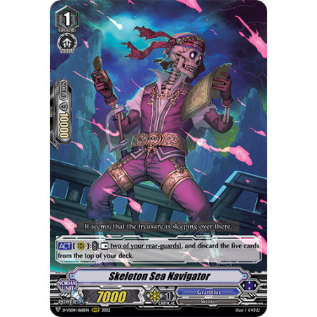 Vanguard_TCG_card_D-VS04_068_RRR_Skeleton_Sea_Navigator_V_Clan_Collection_Vol.4