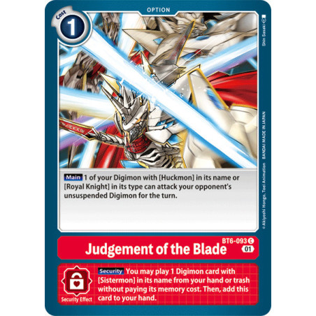 Digimon_TCG_BT6-093_Judgement_of_the_Blade_Common_Double_Diamond_Card_Game