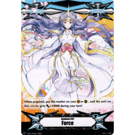 Vanguard_TCG_card_D-VS03-VS04_V-GM_0141_Gift_Markers_Imaginary_Gifts_V-GM_0141_Force_V-GM2_0086_Force_II_V_Clan_Collection_Vol.4