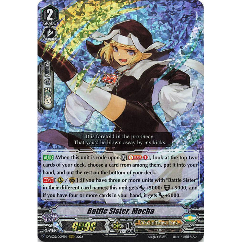 Vanguard_TCG_card_D-VS05_009_RRR_Battle_Sister_Mocha_V_Clan_Collection_Vol.5