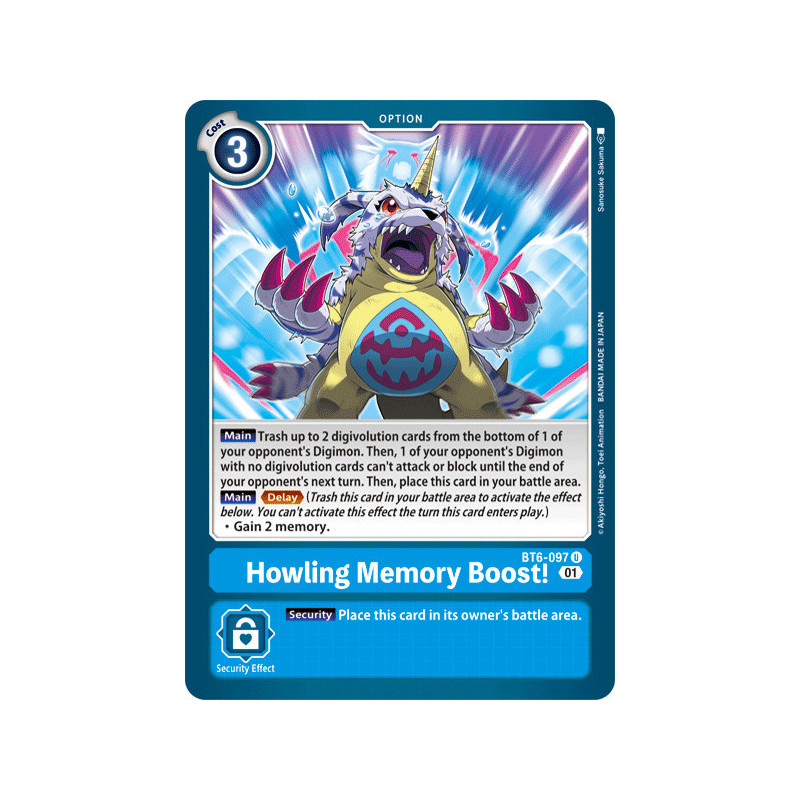 Digimon_TCG_BT6-097_Howling_Memory_Boost_Uncommon_Double_Diamond_Card_Game