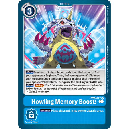 Digimon_TCG_BT6-097_Howling_Memory_Boost_Uncommon_Double_Diamond_Card_Game