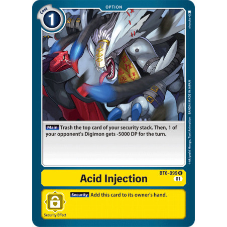 Digimon_TCG_BT6-099_Acid_Injection_Uncommon_Double_Diamond_Card_Game