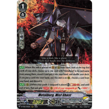 Vanguard_TCG_card_D-VS05_045_RRR_Metalborg_Mist_Ghost_V_Clan_Collection_Vol.5