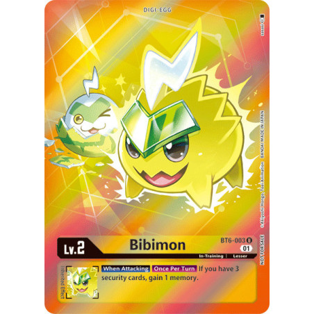 Digimon_TCG_BT6-003_AA_Bibimon_Alternative_Art_Double_Diamond_Card_Game