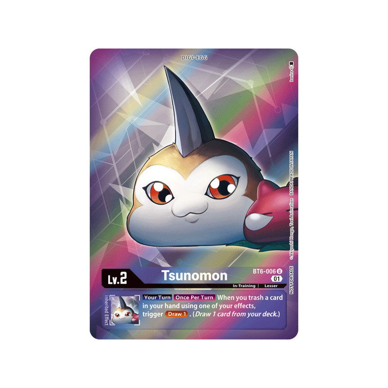 Digimon_TCG_BT6-006_AA_Tsunomon_Alternative_Art_Double_Diamond_Card_Game