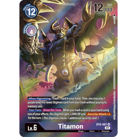 Digimon_TCG_BT6-081_AA_Titamon_Alternative_Art_Double_Diamond_Card_Game