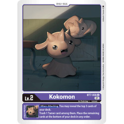 Digimon TCG BT7-006 Kokomon Uncommon Next Adventure Card Game