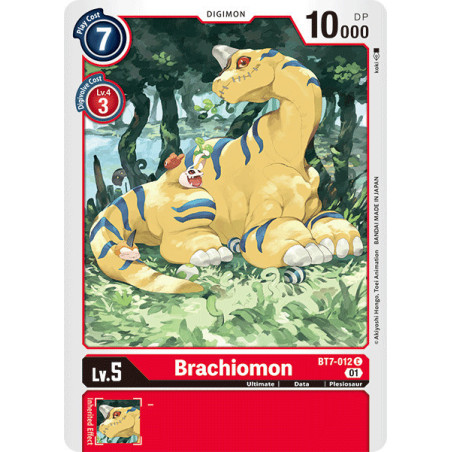 Digimon TCG BT7-012 Brachiomon Common Next Adventure Card Game