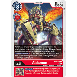 Digimon TCG BT7-014 Aldamon Uncommon Next Adventure Card Game