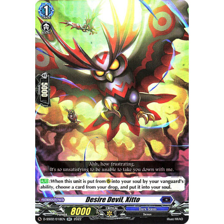 Vanguard_TCG_card_D-SS02_018_RR_Desire_Devil_Xitto_Festival_Collection_2022