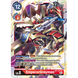 Digimon TCG BT7-016 EmperorGreymon Super Rare Next Adventure Card Game