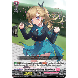 Vanguard_TCG_card_D-LBT01_014_RR_Unrelenting_Talent_Henrietta_Lyrical_Melody