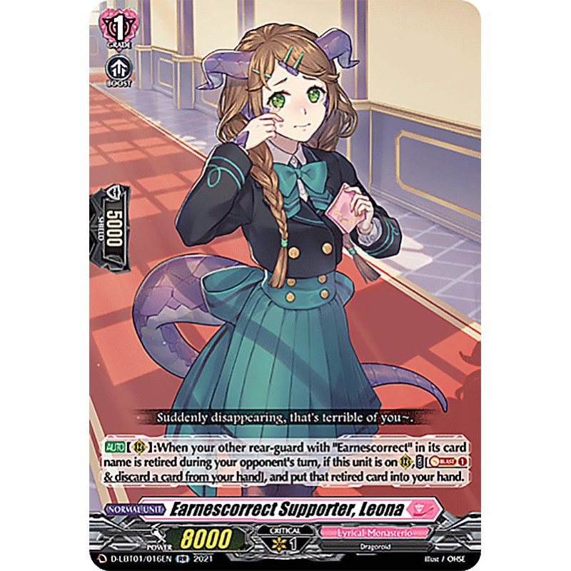 Vanguard_TCG_card_D-LBT01_016_RR_Earnescorrect_Supporter_Leona_Lyrical_Melody